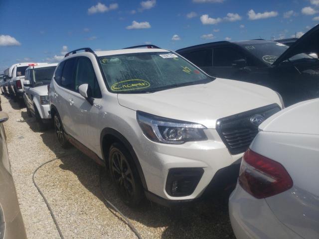 JF2SKAKC6KH520726 - 2019 SUBARU FORESTER S WHITE photo 1
