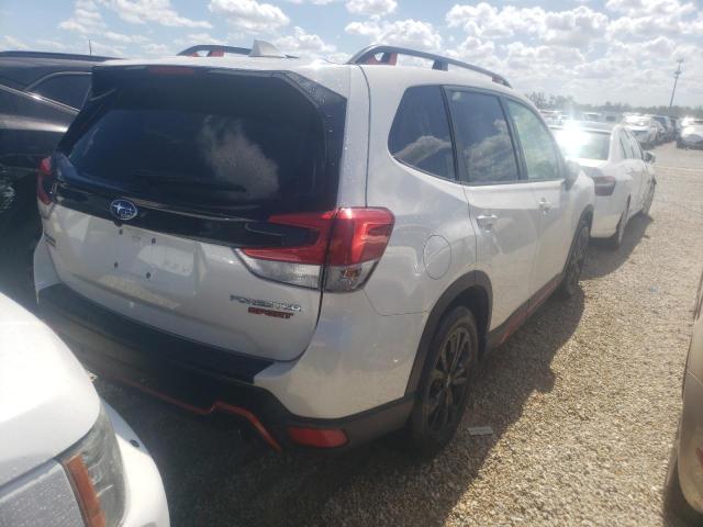 JF2SKAKC6KH520726 - 2019 SUBARU FORESTER S WHITE photo 4