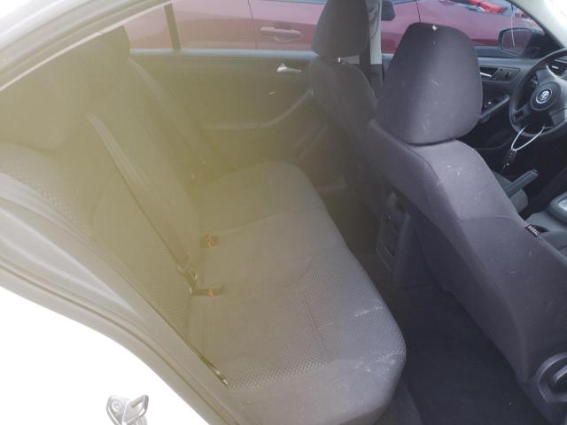 3VW2K7AJ9EM434048 - 2014 VOLKSWAGEN JETTA BASE WHITE photo 6