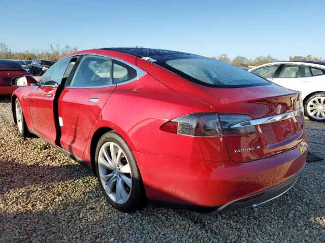 5YJSA1E22GF127463 - 2016 TESLA MODEL S Կարմիր լուսանկար 3