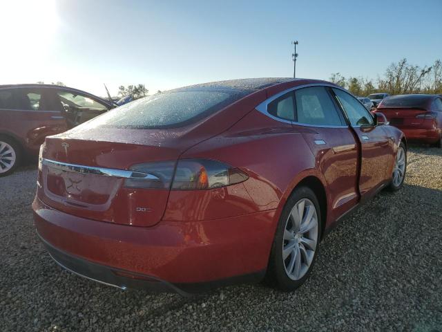 5YJSA1E22GF127463 - 2016 TESLA MODEL S Կարմիր լուսանկար 4