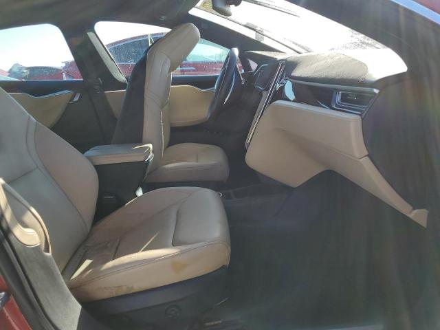 5YJSA1E22GF127463 - 2016 TESLA MODEL S Կարմիր լուսանկար 5