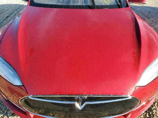 5YJSA1E22GF127463 - 2016 TESLA MODEL S Կարմիր լուսանկար 7