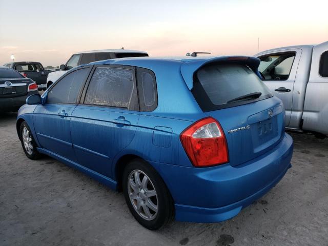 KNAFE161865315333 - 2006 KIA SPECTRA5 BLUE photo 3