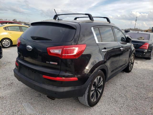 KNDPC3A66D7471478 - 2013 KIA SPORTAGE S BLACK photo 4