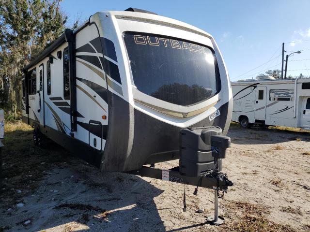 4YDT3412XMB452833 - 2021 KEYSTONE OUTBACK WHITE photo 1