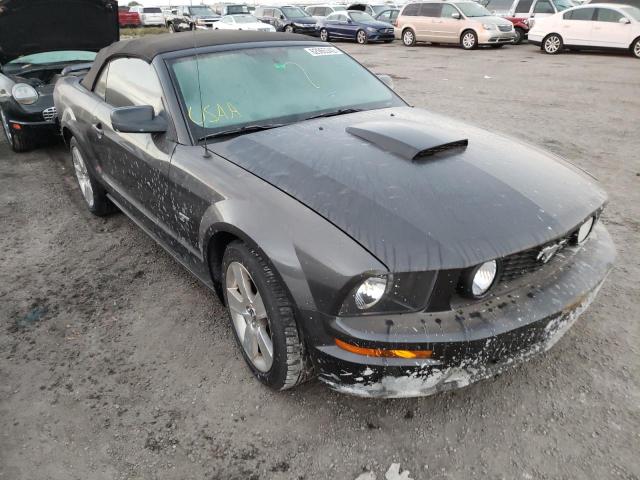 1ZVFT85H875271333 - 2007 FORD MUSTANG GT BLACK photo 1