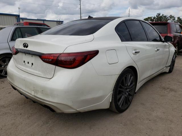 JN1EV7AP3JM353843 - 2018 INFINITI Q50 LUXE WHITE photo 4