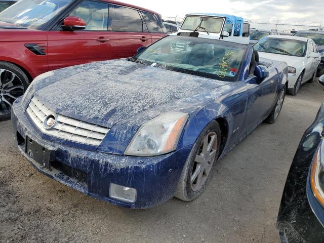 1G6YV34A645603071 - 2004 CADILLAC XLR BLUE photo 2