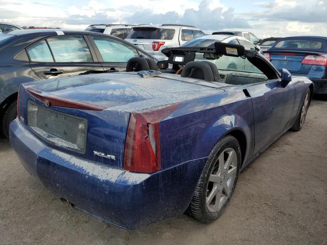 1G6YV34A645603071 - 2004 CADILLAC XLR BLUE photo 4