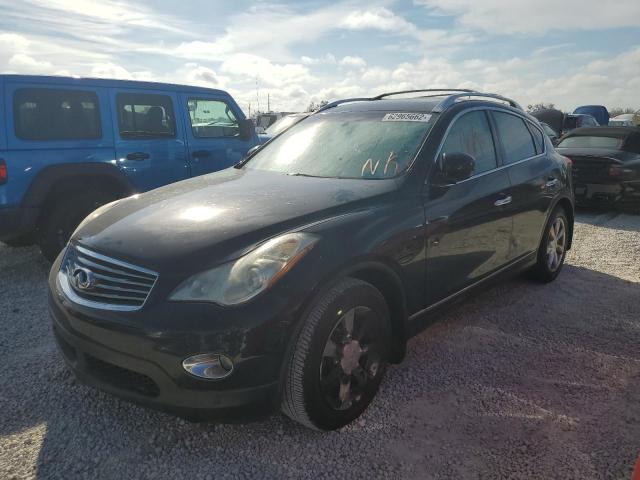 JNKAJ09F89M951706 - 2009 INFINITI EX35 BASE BLACK photo 2