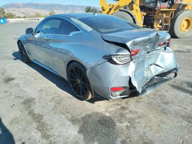 JN1EV7EL1HM553993 - 2017 INFINITI Q60 PREMIU TEAL photo 3