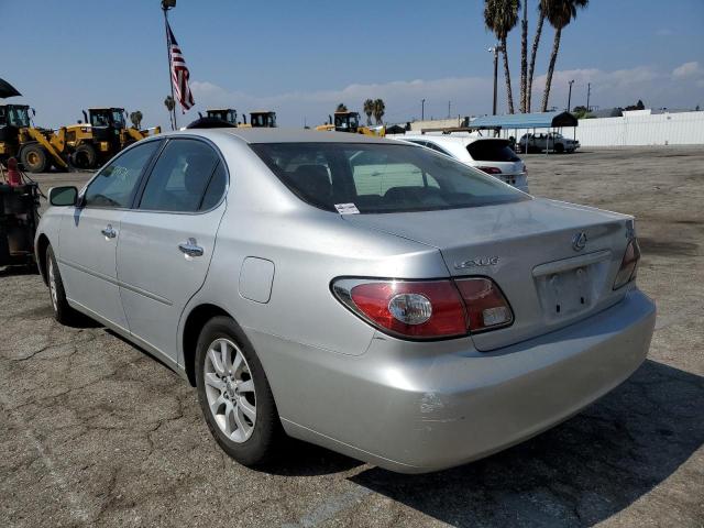 JTHBF30G425036428 - 2002 LEXUS ES 300 SILVER photo 3