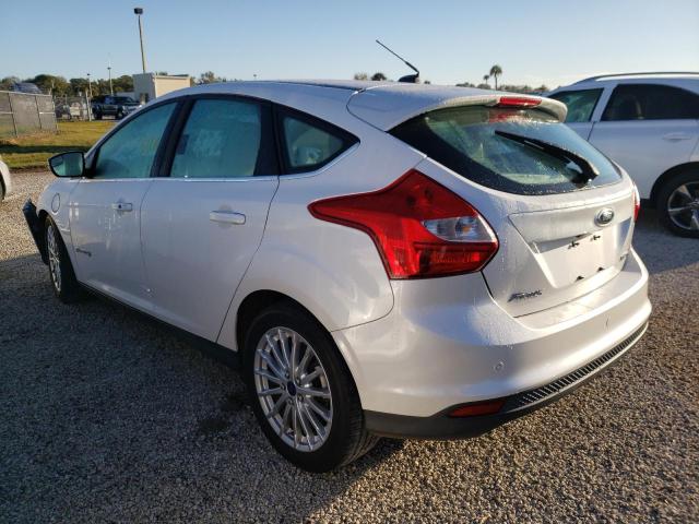 1FADP3R40EL317258 - 2014 FORD FOCUS BEV WHITE photo 3