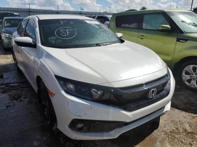 2HGFC2F87LH520675 - 2020 HONDA CIVIC SPOR WHITE photo 1