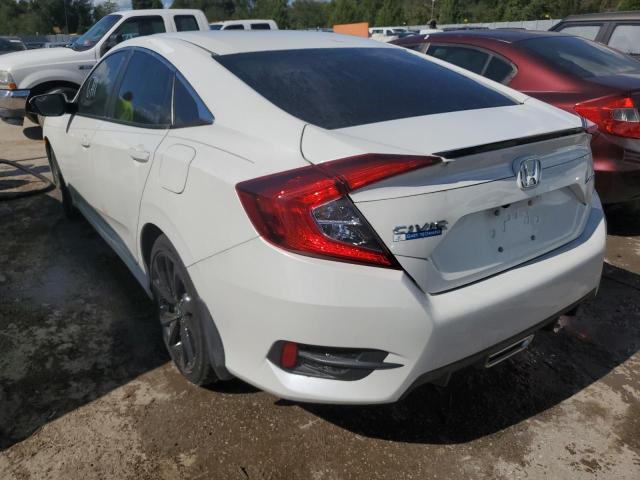 2HGFC2F87LH520675 - 2020 HONDA CIVIC SPOR WHITE photo 3