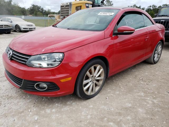 WVWBW7AH6CV010317 - 2012 VOLKSWAGEN EOS KOMFOR RED photo 2