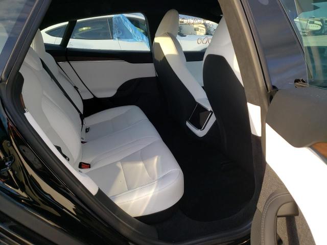 5YJSA1E50NF487368 - 2022 TESLA MODEL S Սև լուսանկար 6