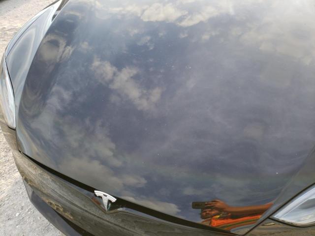 5YJSA1E50NF487368 - 2022 TESLA MODEL S Սև լուսանկար 7