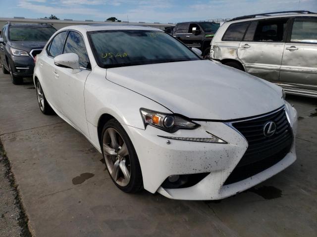 JTHCE1D25E5004814 - 2014 LEXUS IS 350 WHITE photo 1