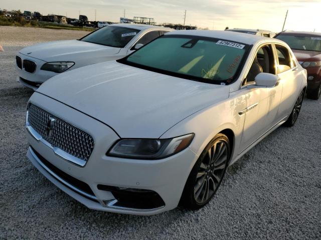 1LN6L9SK5K5611647 - 2019 LINCOLN CONTINENTA WHITE photo 2