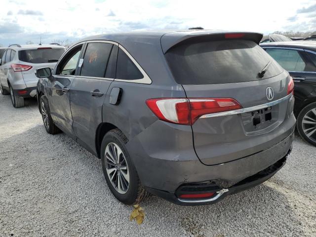 5J8TB4H79HL018704 - 2017 ACURA RDX ADVANC SILVER photo 3