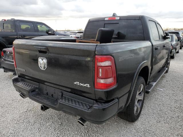 1C6SRFJT8MN504919 - 2021 RAM 1500 LARAM BLACK photo 4