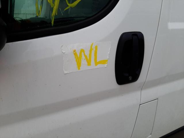 3C6LRVAG8ME526098 - 2021 RAM PROMASTER WHITE photo 9