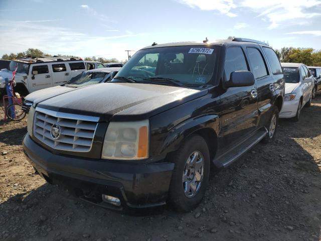 1GYEK63N13R268205 - 2003 CADILLAC ESCALADE BLACK photo 2