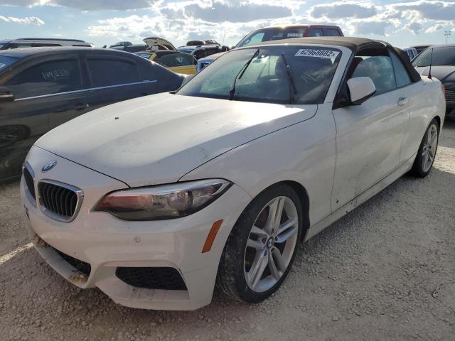 WBA1K5C57FV474023 - 2015 BMW 228 I WHITE photo 2