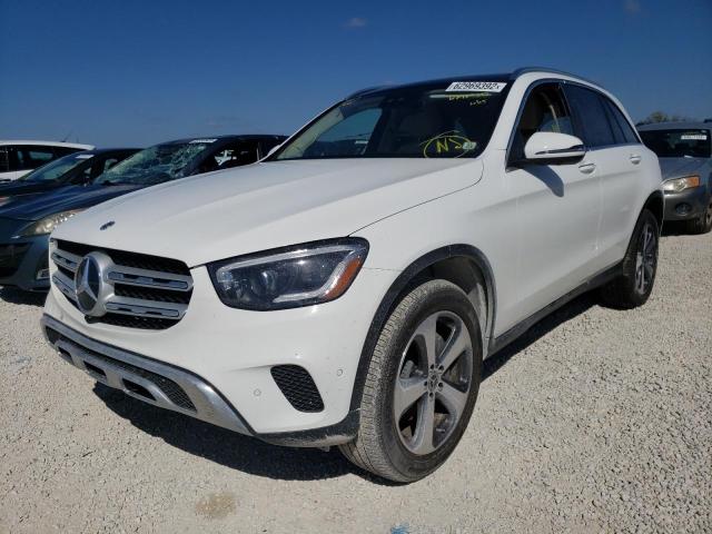 W1N0G8DB8NG071752 - 2022 MERCEDES-BENZ GLC 300 WHITE photo 2