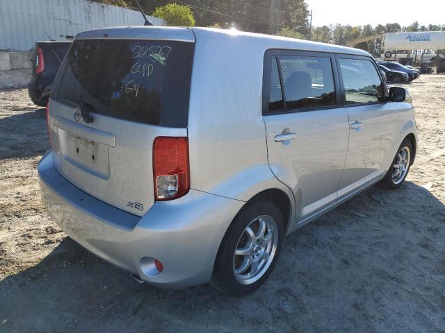 JTLZE4FE5CJ019620 - 2012 TOYOTA SCION XB Gümüş fotoğraf 4
