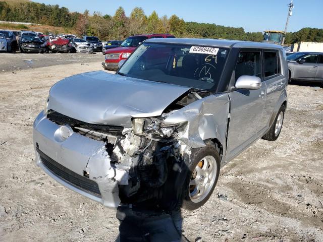 JTLZE4FE5CJ019620 - 2012 TOYOTA SCION XB Gümüş fotoğraf 9