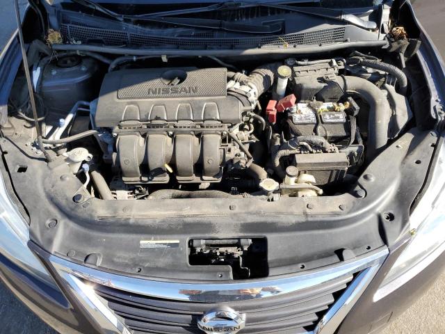 3N1AB7AP4FY373160 - 2015 NISSAN SENTRA GRAY photo 7