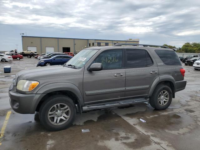 5TDZT38A76S273617 - 2006 TOYOTA SEQUOIA LI GRAY photo 9