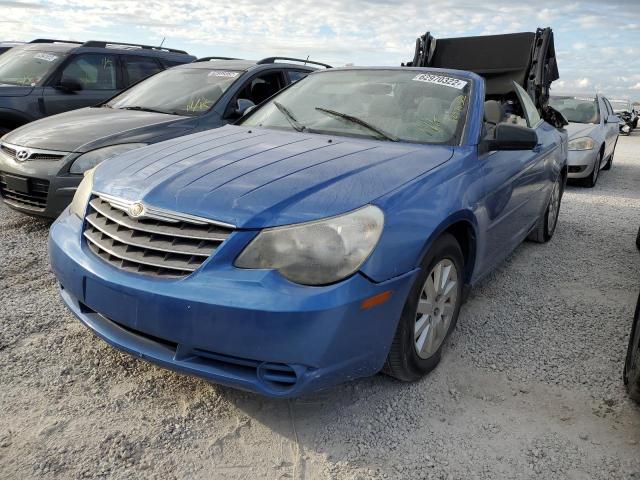 1C3LC45K78N174396 - 2008 CHRYSLER SEBRING BLUE photo 2