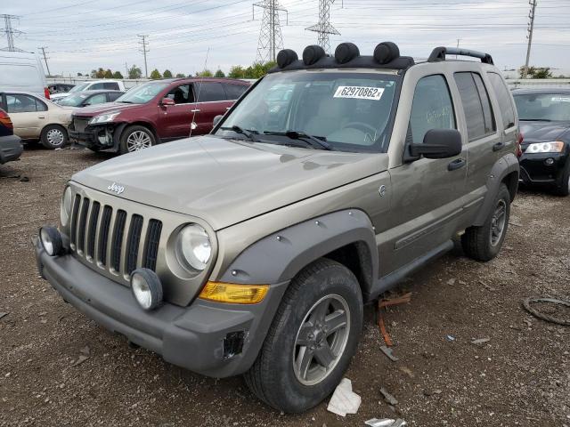 1J4GL38K36W171371 - 2006 JEEP LIBERTY RE Qəhvəyi foto 2