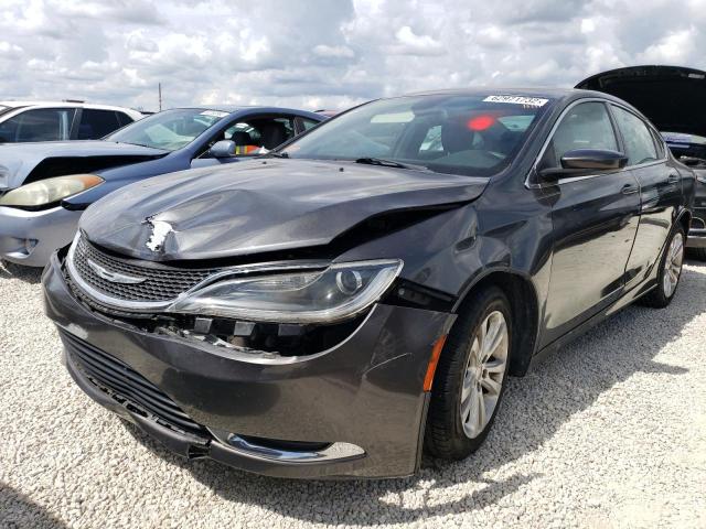 1C3CCCAB9FN502821 - 2015 CHRYSLER 200 LIMITE CHARCOAL photo 2