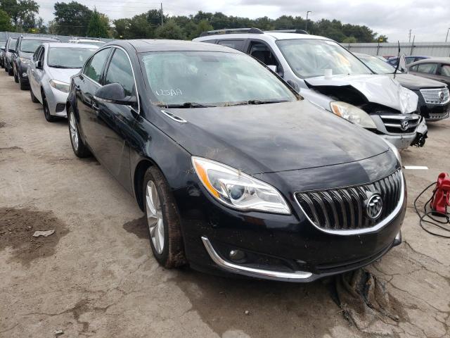 2G4GN5EX2F9257769 - 2015 BUICK REGAL PREM BLACK photo 1