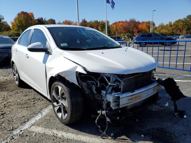 1G1JF5SBXH4147051 - 2017 CHEVROLET SONIC PREM WHITE photo 1