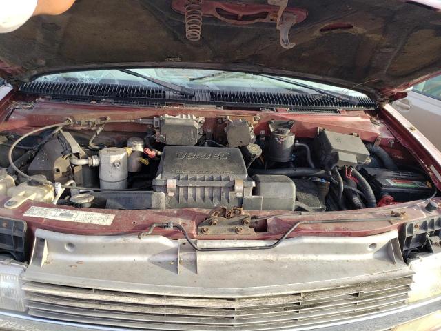 1GNDM19W6YB180790 - 2000 CHEVROLET ASTRO BROWN photo 7