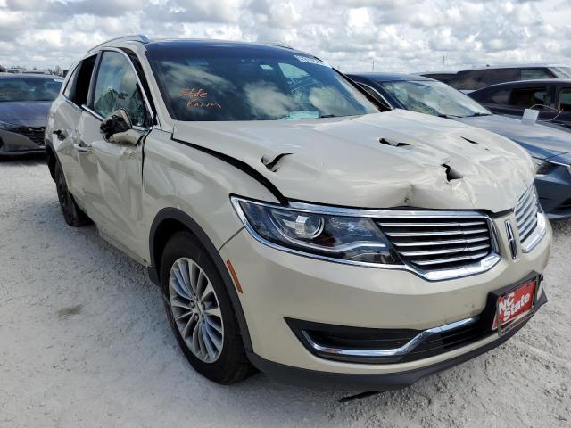 2LMTJ8KP8GBL70351 - 2016 LINCOLN MKX SELECT CREAM photo 1