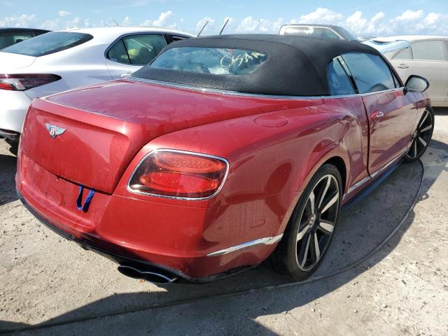 SCBGH3ZA2FC044760 - 2015 BENTLEY CONTINENTA RED photo 4