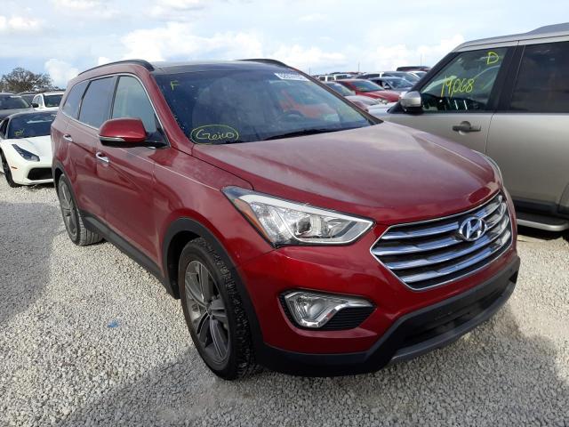 KM8SR4HF7DU033960 - 2013 HYUNDAI SANTA FE L BURGUNDY photo 1