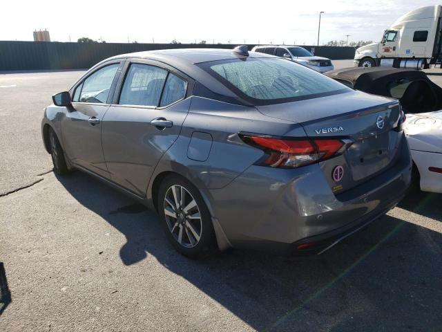 3N1CN8EV1LL802357 - 2020 NISSAN VERSA SV GRAY photo 3