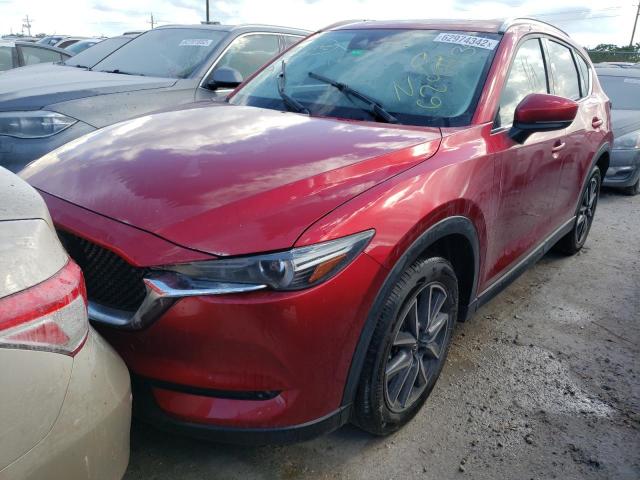 JM3KFADM0J0380086 - 2018 MAZDA CX-5 GRAND RED photo 2