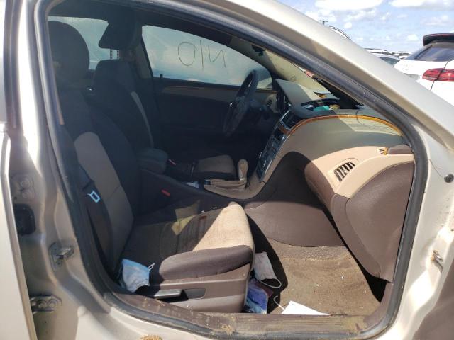 1G1ZC5EB7AF170059 - 2010 CHEVROLET MALIBU 1LT GOLD photo 5