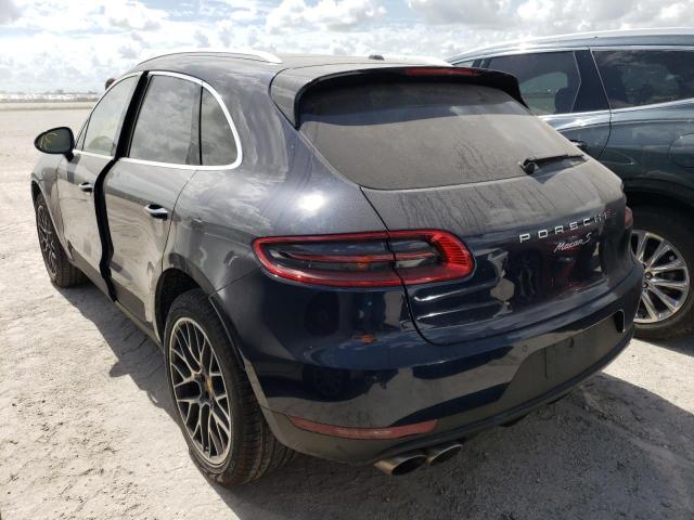 WP1AB2A51JLB38553 - 2018 PORSCHE MACAN S BLUE photo 3