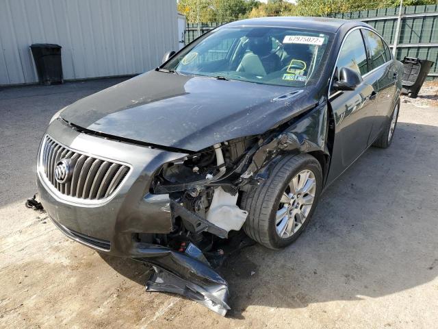 2G4GR5ER0D9237278 - 2013 BUICK REGAL CHARCOAL photo 2