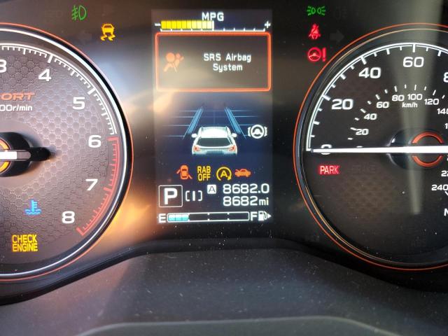 JF2SKARC7MH521246 - 2021 SUBARU FORESTER S BLUE photo 8